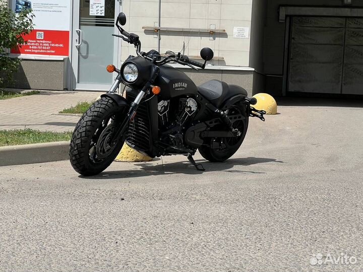 Indian scout bobber