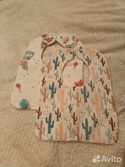 Слюнявчик непромокаемый новые