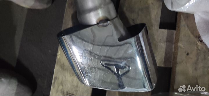 Насадки на выхлоп BMW X5 f15 ромбовидные 5.0i Bmw