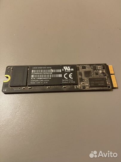 Оригинал MacBook SSD 128GB