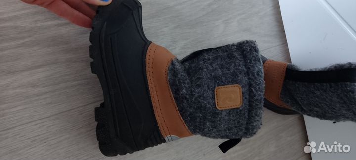 Ботинки детские теплые