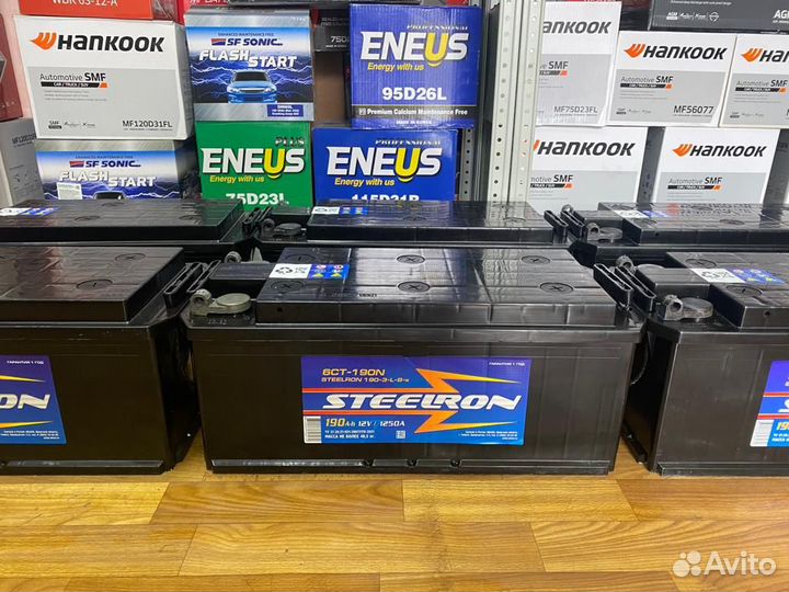 Аккумулятор 190 Ач на Грузовые Авто