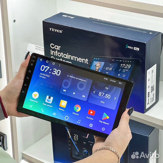 Магнитола Teyes 10” на Kia Optima 4 JF