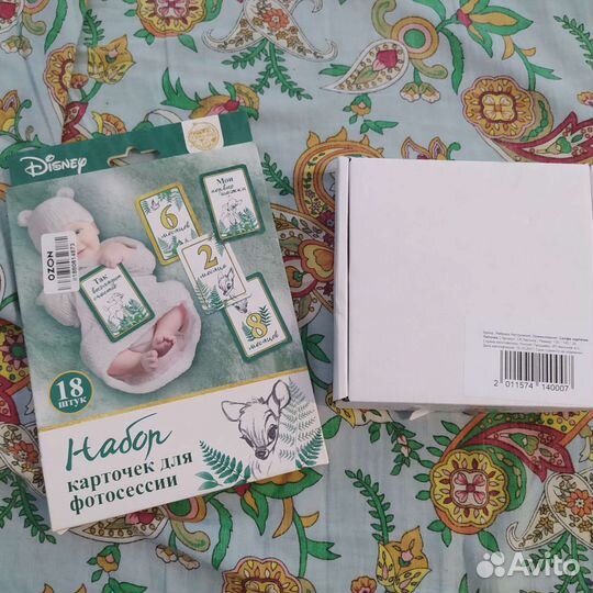 2 набора карточек для фотосессии малыша