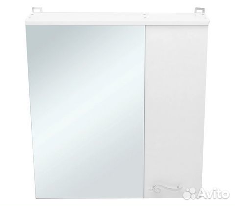 Шкаф зеркальный Венеция 65 см белый