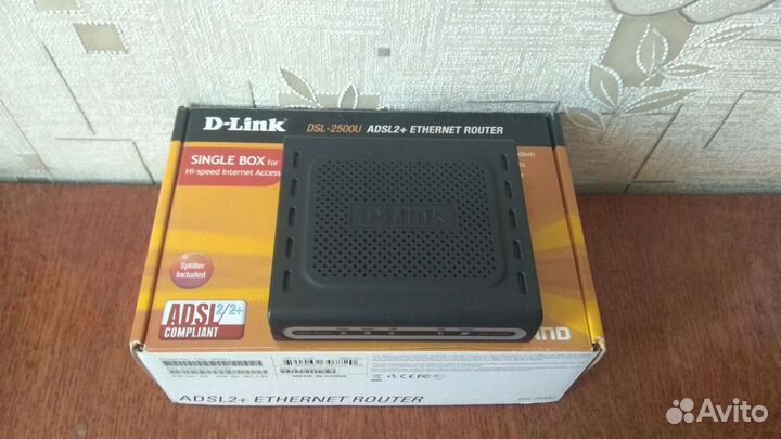 Модем D-Link DSL -2500U