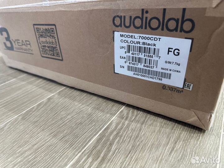CD-транспорт AudioLab 7000CDT black