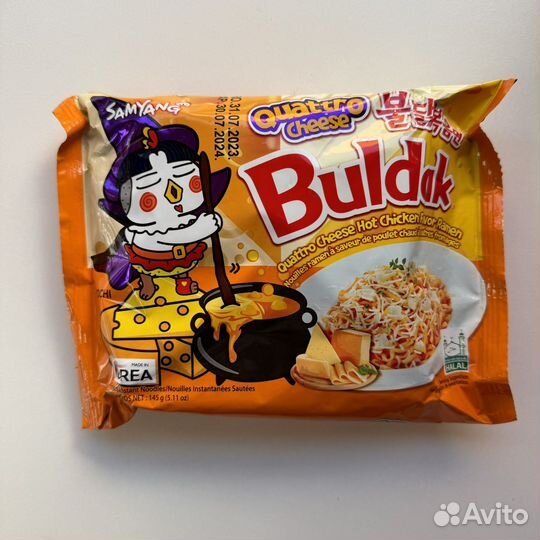 Лапша бульдак острая