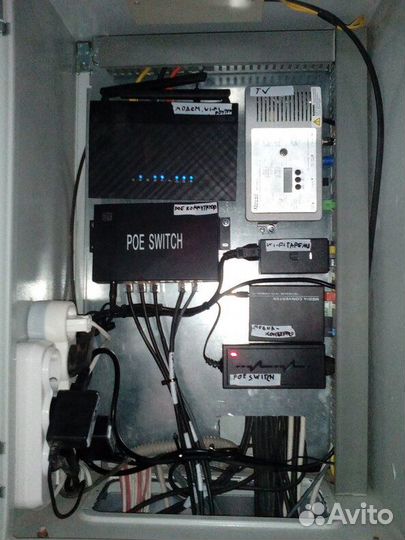 Монтаж слаботочных систем под ключ