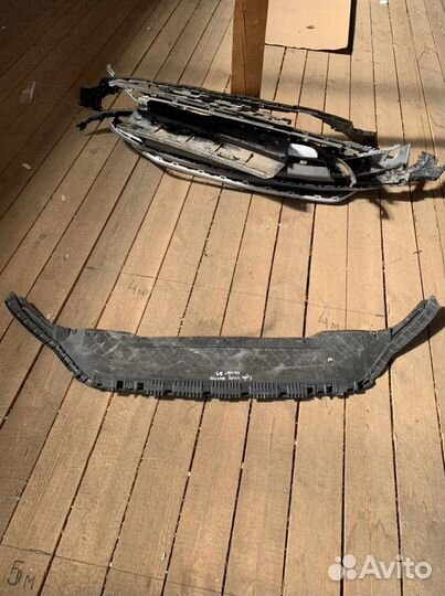 Юбка переднего бампера volkswagen passat b8