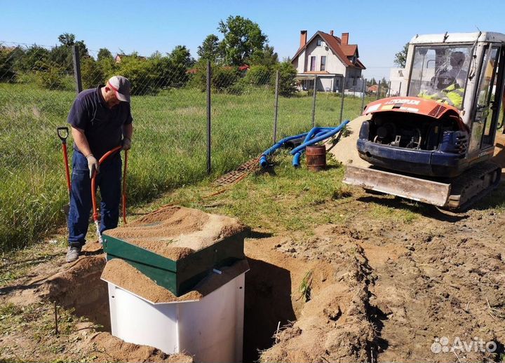 Септик под ключ, Выгребная яма, Канализация