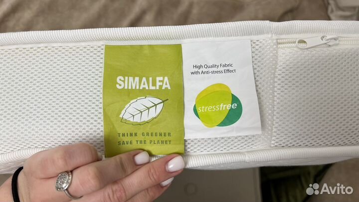 Матрас в кроватку happy baby mommy lux