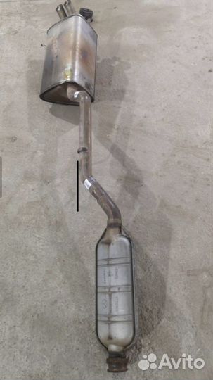 Глушитель Мерседес w203