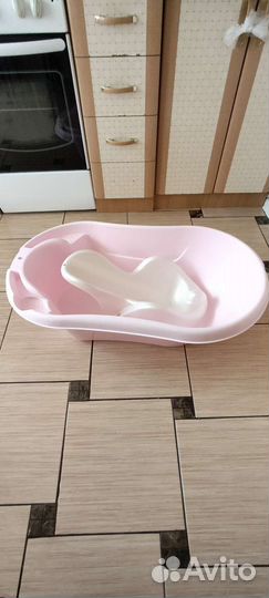 Детская ванночка для купания с горкой