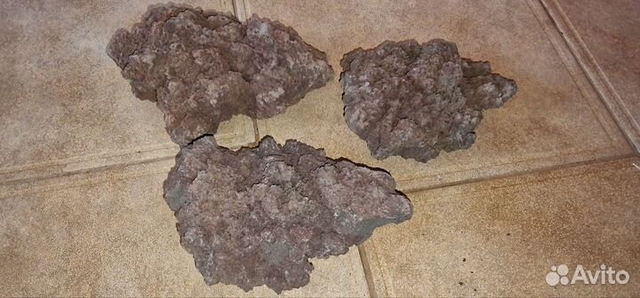 Лава вулканическая для аквариума