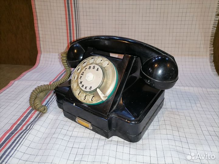 Советский телефон.Телефон СССР. Рабочий