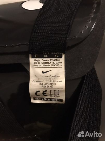 Щитки футбольные Nike Размер XL Новые