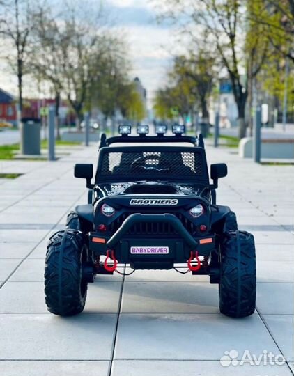 Детский электромобиль jeep 666 4x4