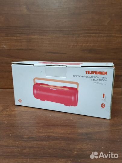 Портативная беспроводная колонка telefunken