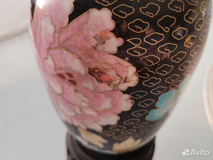 Ваза Китай (металл) за 2шт