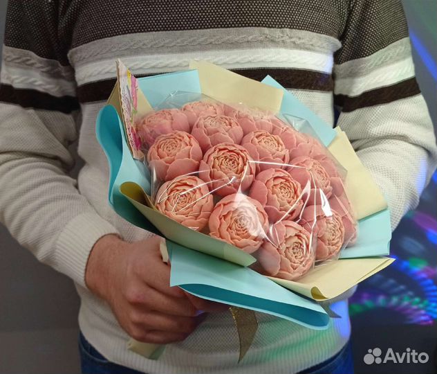 Шоколадные пионы