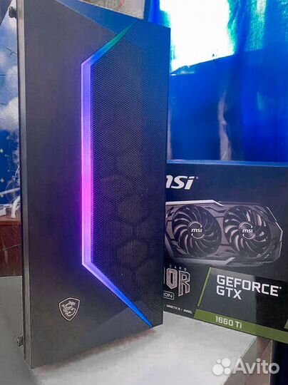 Игровой пк ryzen 5, 1660 TI