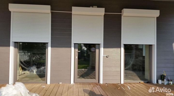 Дверь роллета вертикальная