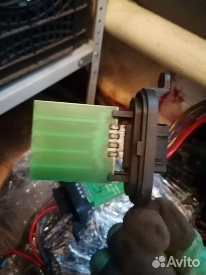 Резистор печки рено лагуна 2 без климата