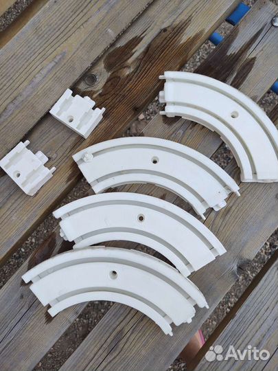 Карнизы для штор двухрядные бу