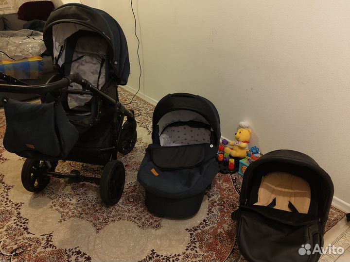 Коляска 3 в 1 CAR baby polo