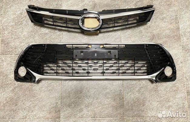 Решетка радиатора Camry 55 в стиле Exclusive 2 шт