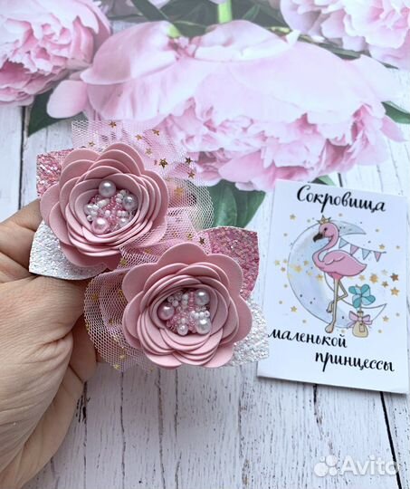 Бантики для волос