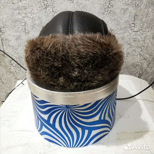 Шапка ушанка мужская новая