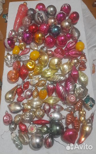 Елочные игрушки СССР