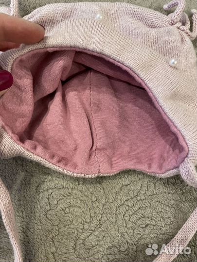 Шапка для девочки 44-46