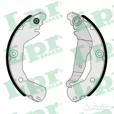 Комлект тормозных накладок