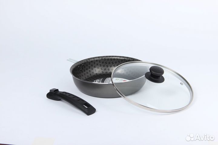 Сковорода 220мм 1руч ст/кр а/п (Б.Калитва) kalitva