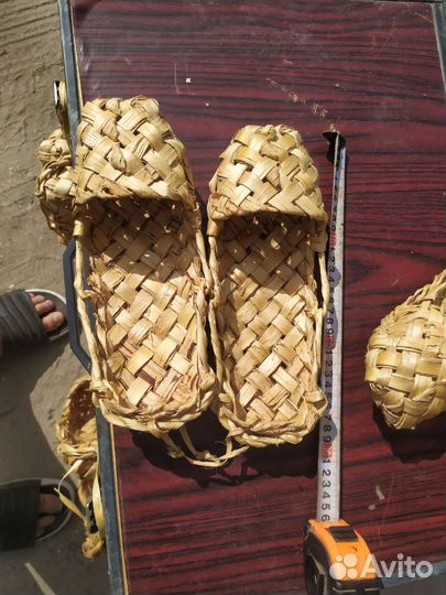 Лапти лыковые