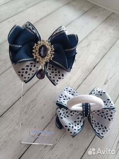 Бантики школьные ручной работы