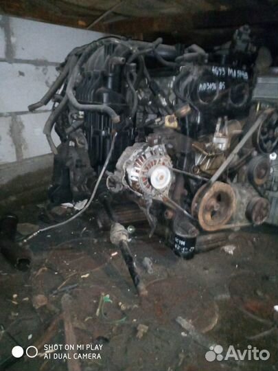 Двигатель Mitsubishi Lancer 1.8 л Митсубиси Галант