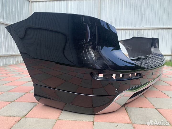 Бампер задний ml w166