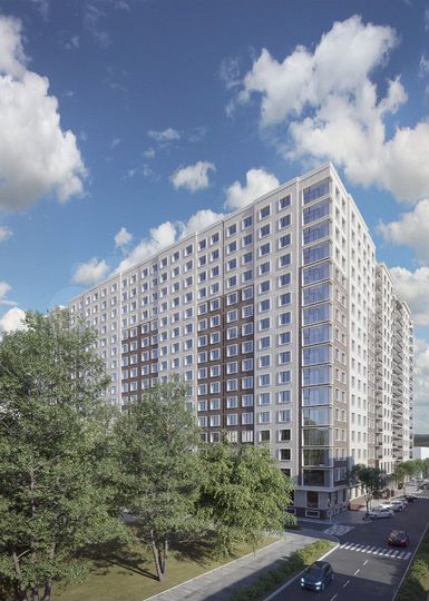 2-к. квартира, 75 м², 4/16 эт.