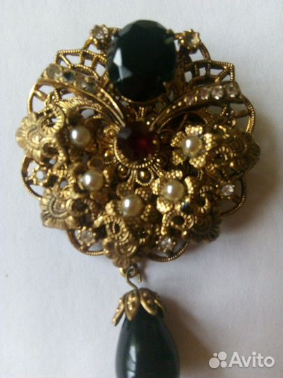 Брошь старинная