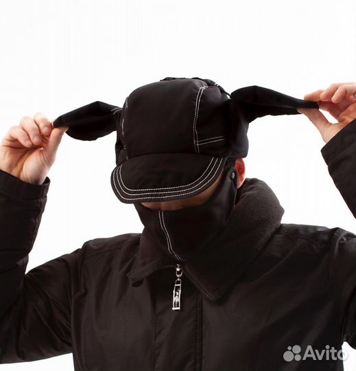 Шапка ушанка с маской lmirl «Capears»