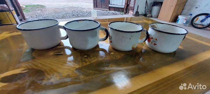 Эмалированная кружка СССР