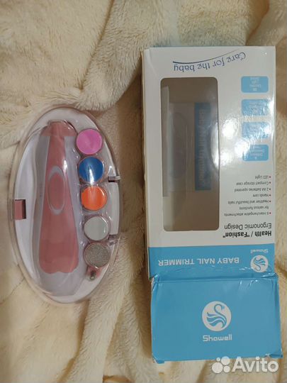 Детский маникюрный набор электрическая пилочка