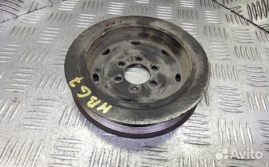 Шкив коленвала демпферный дизельный land rover dis