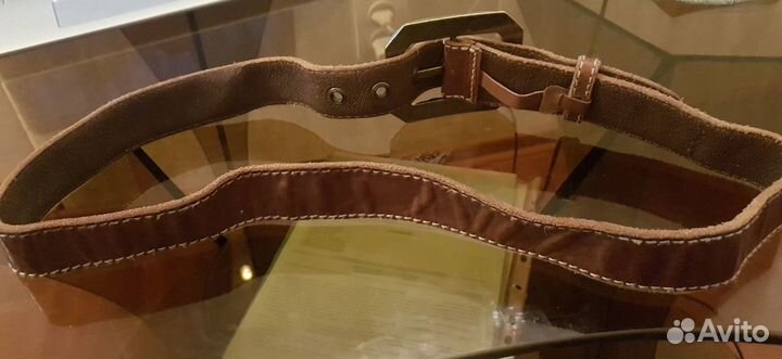 Кожаный ремень Dolce & Gabbana новый