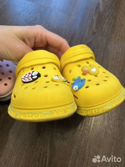 Crocs C8-C9 для девочки