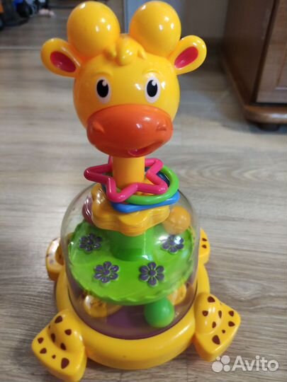 Игрушка для малышей с крутящимися шариками 0-2лет